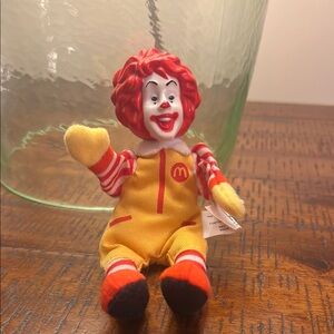 McDonald's Colorful Clown Plush Toy